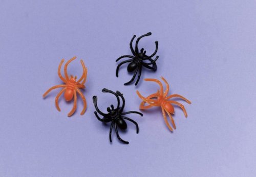 Plastic Spider Figures, Set of 30 pieces