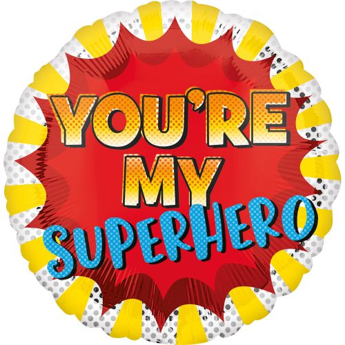 You'Re My Superhero Foil Balloon 43 cm