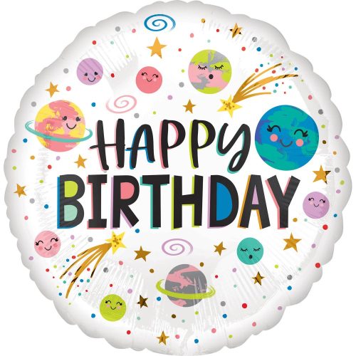 Happy Birthday Foil Balloon 43 cm