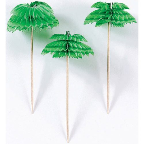 Palm Tree decorative stick 12 pieces