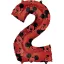 Disney Mickey Red foil balloon 2-es 66 cm