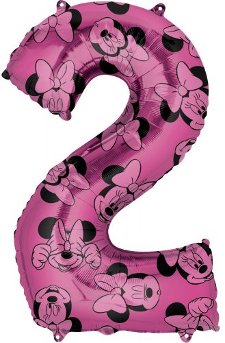 Disney Minnie Foil Balloon Number 2 (66 cm)