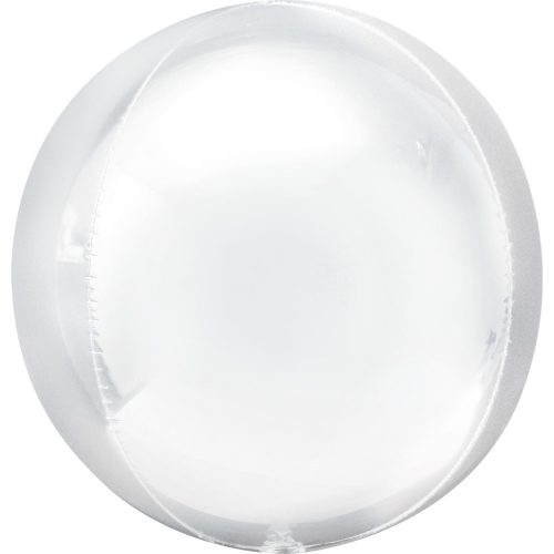 White Sphere Foil Balloon 40 cm