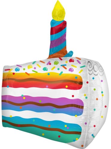Cake foil balloon 63 cm