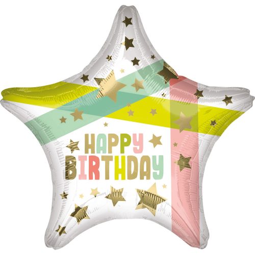 Happy Birthday Foil Balloon 48 cm