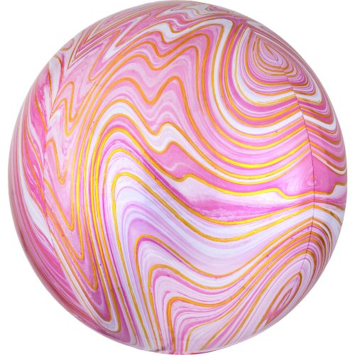 Colorful, Pink Orb Foil Balloon 38*40 cm