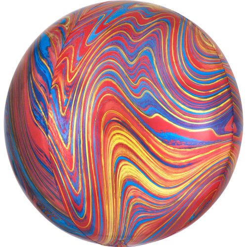 Colorful, Colour ball foil balloon 40 cm