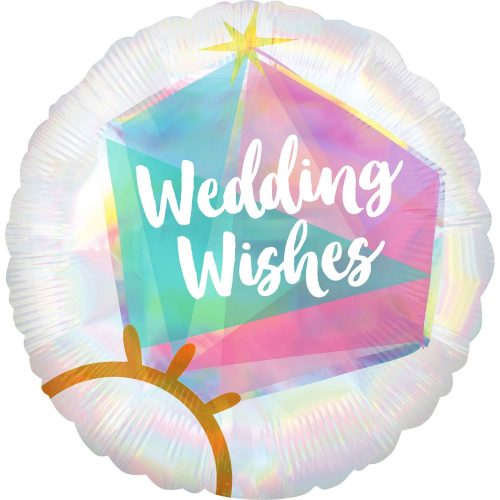 Wedding foil balloon 45 cm