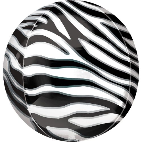 Zebra pattern Balloon foil balloon 40 cm