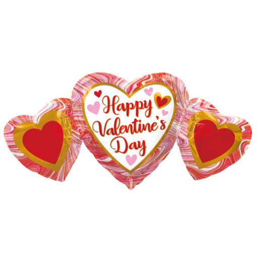 Love Happy Valentine's Day foil balloon 86 cm