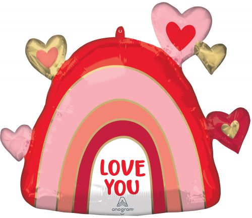 I love You, I love you foil balloon 66 cm