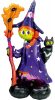 Crazy Witch AirLoonz giant foil balloon 139 cm