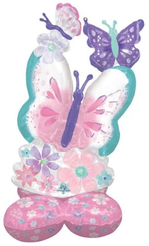 Butterfly Flutter Airloonz giant foil balloon 111 cm