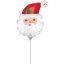 Christmas Red Santa Claus mini foil balloon (WP)