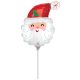 Christmas Red Santa Claus mini foil balloon (WP)