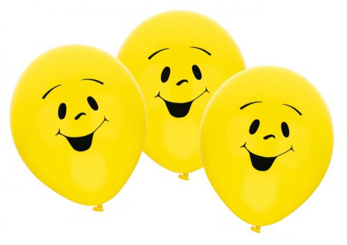Sunny Smile air-balloon, balloon 6 pcs 9 inch (22,8cm)