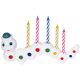 Caterpillar Colour candle set 9 pieces