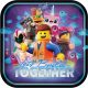 Lego Movie adventure paper plate 8 pcs 23 cm