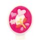 Number Floral numbered cake candle 0