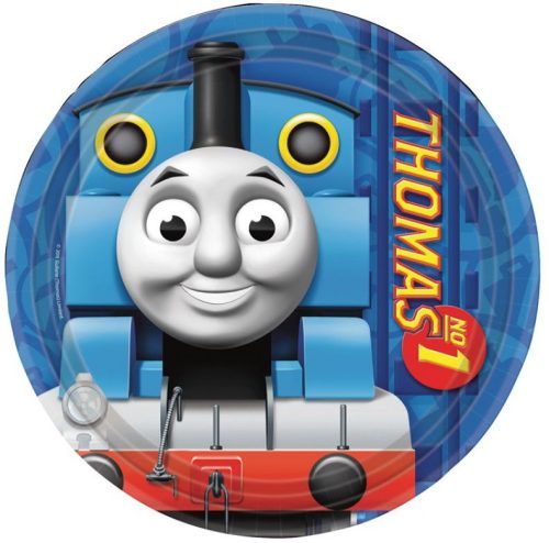 Thomas and Friends Paper Plate (8 pieces) 18 cm