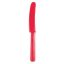 Colour Cutlery, knife - 10 pieces Apple Red