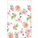 Floral Baby Paper Tablecover 137x259 cm