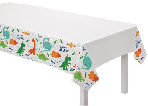 Dinosaur Plastic Tablecover 137*260 cm