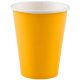 Sunshine Yellow paper cup 8 pcs 250 ml