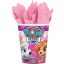 Paw Patrol Pink paper cup 8 pcs 250 ml