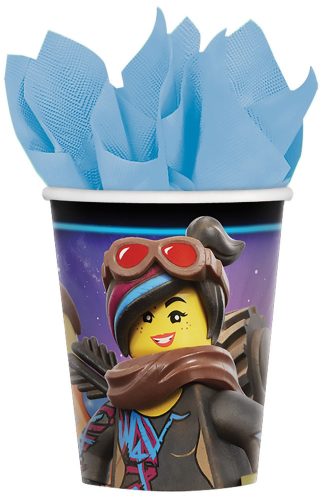 Lego Movie Paper Cup (8 pieces) 266 ml