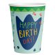 Dinosaur Dino-Mate paper cup 8 pcs 250 ml