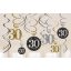 Happy Birthday Happy Birthday Gold 30 Ribbon Decorations Set of 12