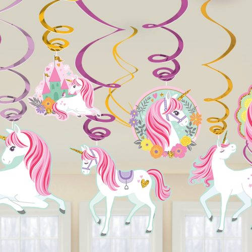 Unicorn Strip Decoration (12 pieces)