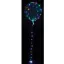 Colour Glowing LED Balloon, Transparent