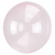 translucent Crystal Ball Light Pink foil balloon 45 cm