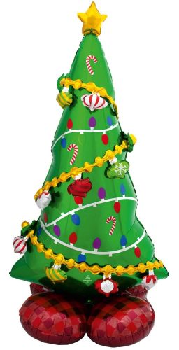 Christmas tree AirLoonz giant foil balloon 149 cm
