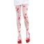 Halloween Red Bloody adult tights