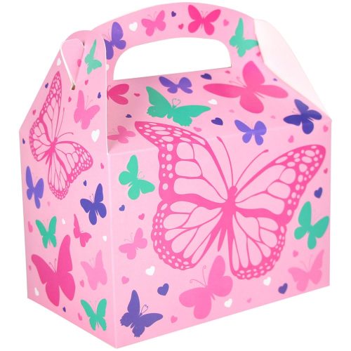 Butterfly pink gift box, Party box