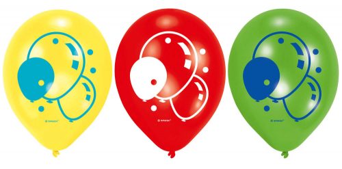 Balloon Multicolor balloon, 6 pcs 9 inch (22.8 cm)