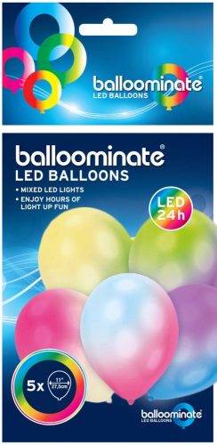 LED Balloon (5 pieces, 27,5 cm)
