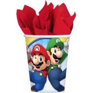 Super Mario Mushroom World paper cup 8 pcs 250 ml