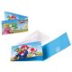 Super Mario Mushroom World Party invitation card 8 pcs.