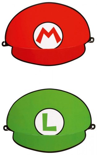 Super Mario Mushroom World Party hat 8 pcs.