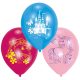 Unicorn pink air-balloon, balloon 6 pcs 9 inch (22,8 cm)