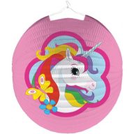 Unicorn Pink Lantern 25 cm
