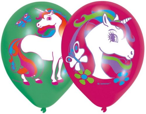 Unicorn Magic air-balloon, balloon 6 pcs 11 inch (27,5cm)
