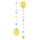 Baby Balloon ribbon + balloon weight holder 3 piece set