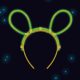 Glow Stick Mouse plastic hairband 19x18 cm 19x18 cm