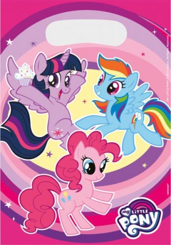 My Little Pony Rainbow Sparkle gift bags 8 pcs.