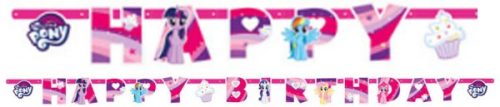 My Little Pony Rainbow Sparkle Happy Birthday Banner 237 cm